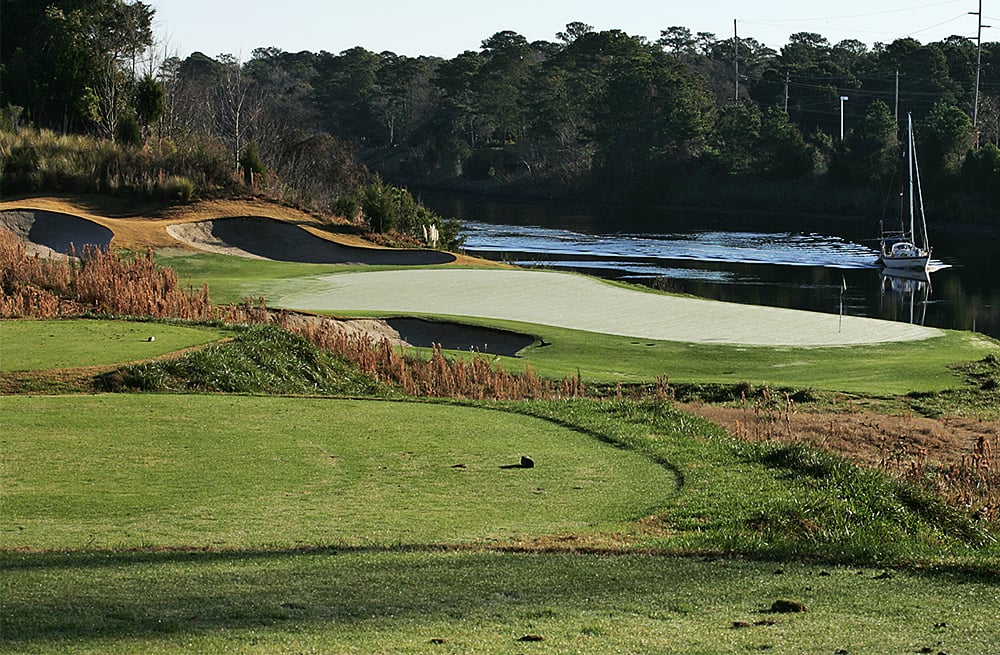 Barefoot Resort Norman Course along the Intracoastal Waterway