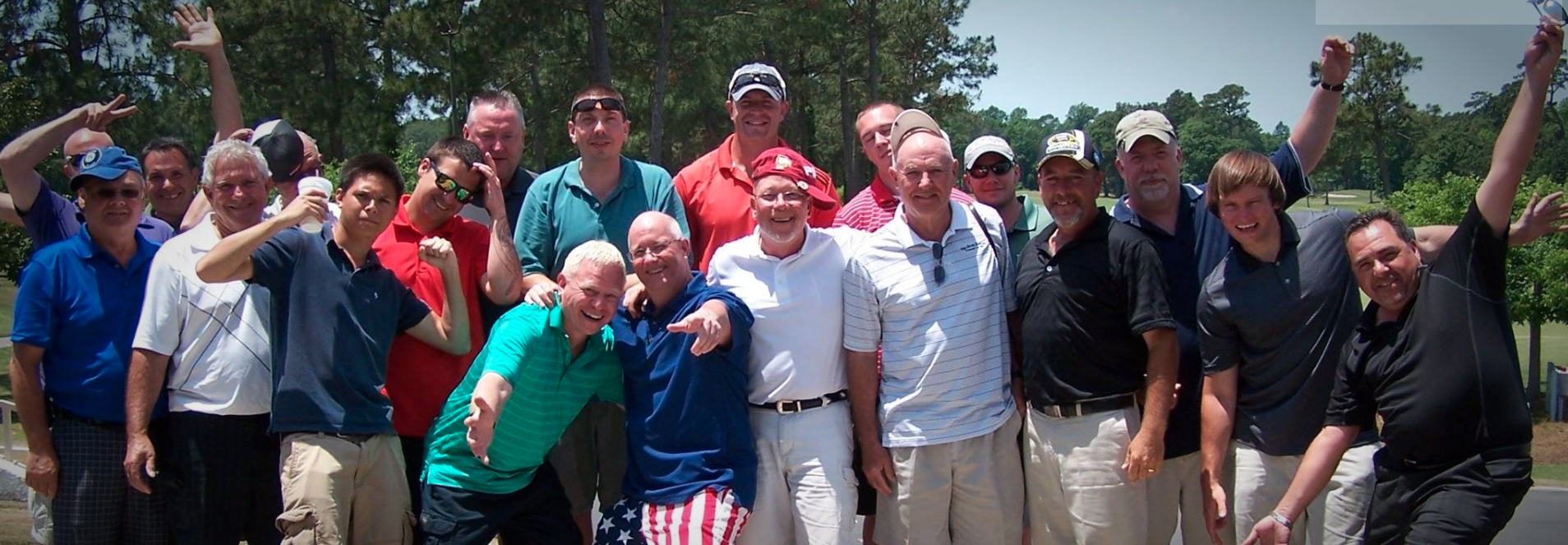 Course planning overview showing how rounds can be grouped for a Myrtle Beach golf trip