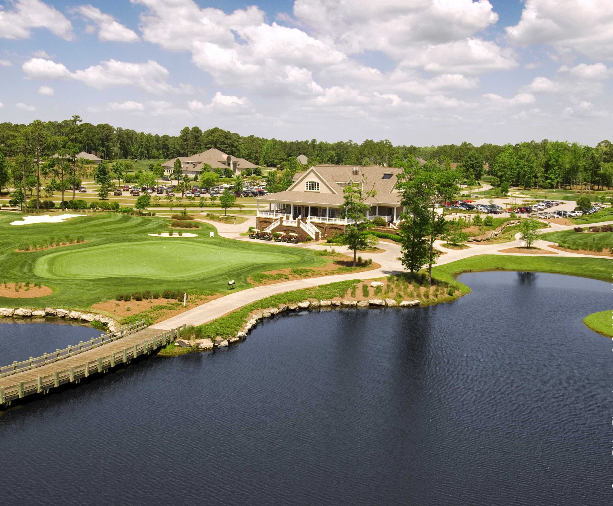 Golfers on a Myrtle Beach golf package trip
