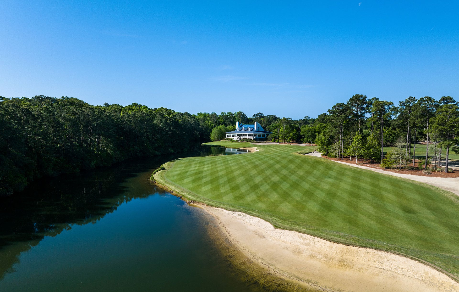 True Blue Golf Club 18th hole