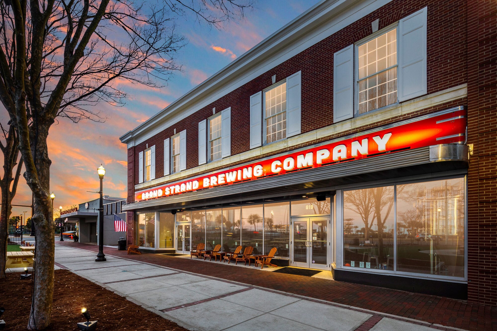 Grand Strand Brewing Company in downtown Myrtle Beach